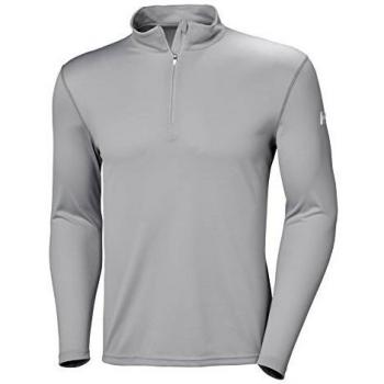 Helly Hansen Men's Light Grey 1/2 Zip Midlayer (L)