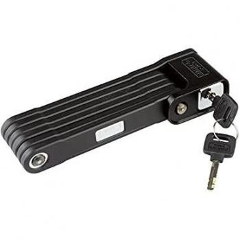 Candado de bicicleta Burg-Wachter 790 90 plegable acero 8 mm negro
