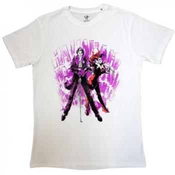 Comic Duo Laughter T‑Shirt (White)