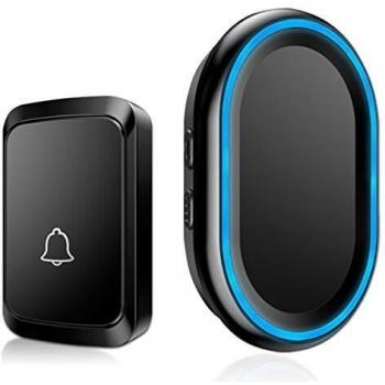 Wireless 58‑Tone Doorbell Plug‑In Kit – 300 m / 1000 ft, LED, 4 Volume Levels