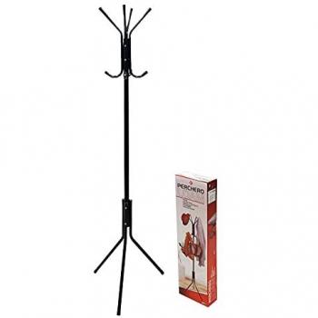Perchero Loam Negro 175 cm con Estilo Contemporáneo