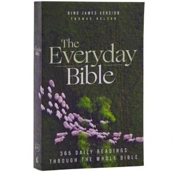 KJV, The Everyday Bible, Paperback, Red Letter