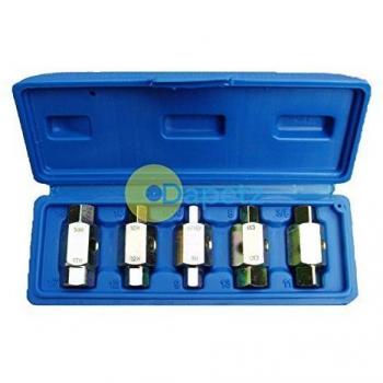 Dapetz ® 5Pc Car Axle, Gearbox, Oil Sump, Fill Drain Set