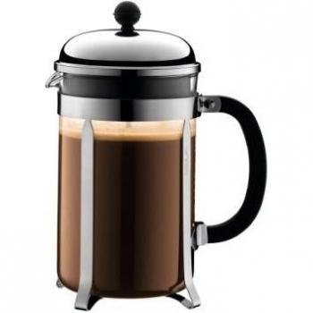 Bodum Chambord 51‑Oz Classic Silver French Press