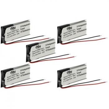 Vhbw 5x batteries pour Plantronics 73366-01 et 70868-01