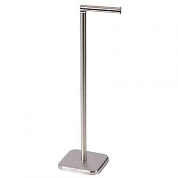 Stainless Steel Capri Swivel Toilet Roll & Extra Holder