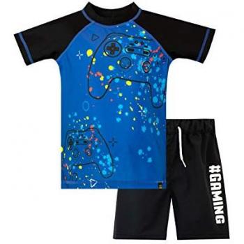 Harry Bear Gaming Zweiteiliges Kinder-Top & Shorts Set