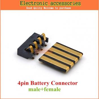 5 Pair 4-Pin Battery Clip Connector Replacement