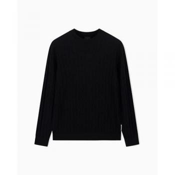Pull Casual Armani Exchange Homme Noir