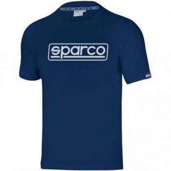 Maglietta Sparco Frame Collezione Mezze Maniche Blu L