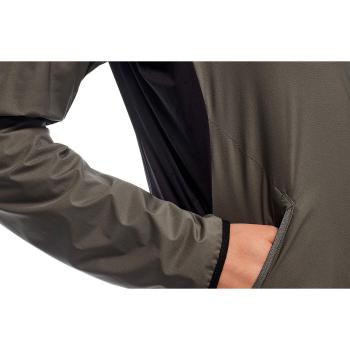 Icebreaker Coriolis Damenwindjacke 2018 – Kapuze, Metal-Black, Größe M