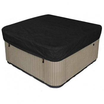 Capa Protectora Poliéster para Spa al Aire Libre – Negro