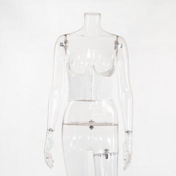 SculptEase Super‑Wide Elastic Corset Belt – White Edition