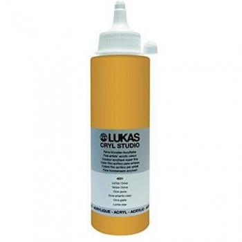 Lukas Cryl Studio 250 ml Okerlicht Acryl (Kwaliteit)