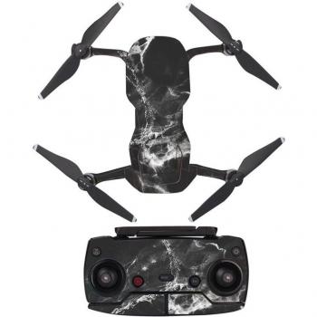 Marble Texture Skin for DJI Mavic Air Drone with Remote and Battery Protection