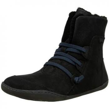 CAMPER Peu Ankle Boots for Women Black Size 9 Smooth Leather