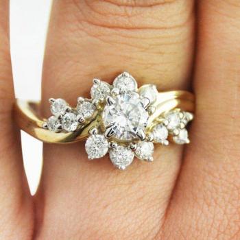 Cercle Doré Albizia – Bague de Fiançailles