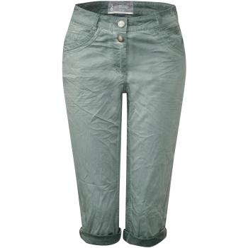 CECIL „Victoria“ Damen-Capri-Shorts – Palmgrün, 19