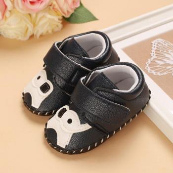 Chaussures pour bébé 0-18 mois, décontractées, Velcro, couleur pure
