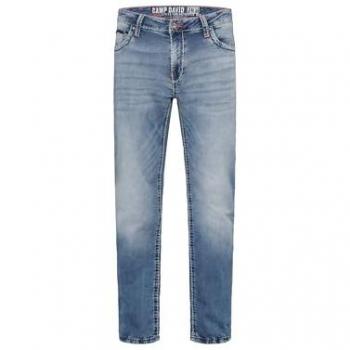 CAMP DAVID Comfort-fit-Jeans für Herren, Größe 38, Länge 34