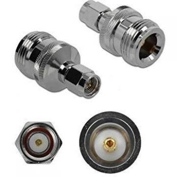 Adapter N Buchse zu SMA Stecker 10 GHz