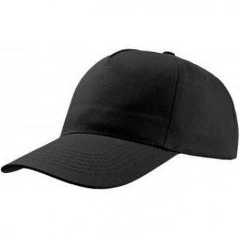 Atlantis Start 5-Panel-Mütze schwarz (2er-Pack)