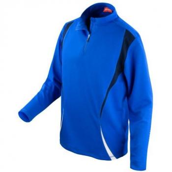 AthletiPro Performance Training Shirt – Royal Blue/White