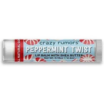 Crazy Rumors Baume à Lèvres Menthe Poivrée, 4,25 g