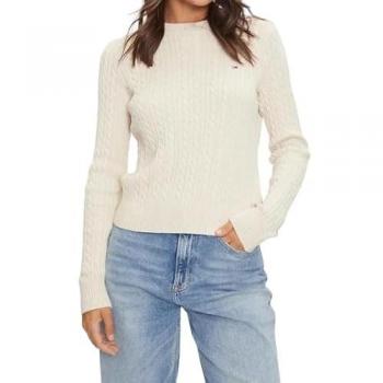 Tommy Jeans Regular Fit Pullover Rosa