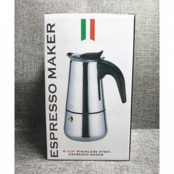 Herdkaffeemaschine Edelstahl