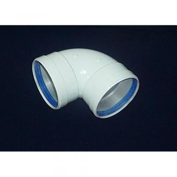 Codo chimenea 90º 110mm hembra-hembra