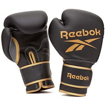 Reebok 14oz Gold‑Black Fight Gloves