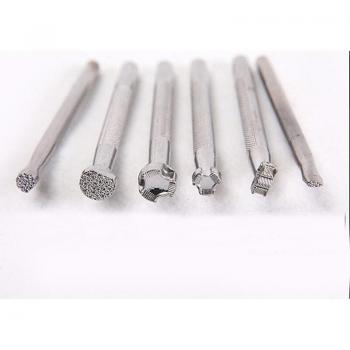 6pcs Leather Craft Stamping and Carving Set