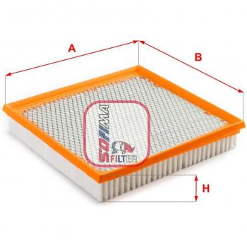 SOFIMA Luchtfilter S 3A43 A voor FIAT Freemont