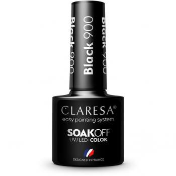 Claresa SoakOff UV/LED Black Gel‑Nagellack 900 – 5 g