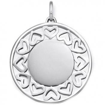 Damen-Anhänger Love Bridge Herzen von Thomas Sabo 925 Silber