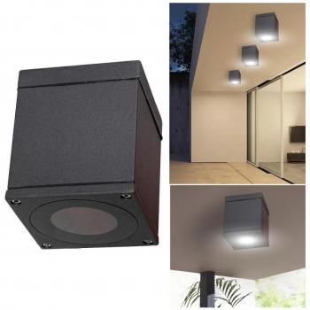 Faretto LED GU10 Quadrato per Esterno Impermeabile IP65