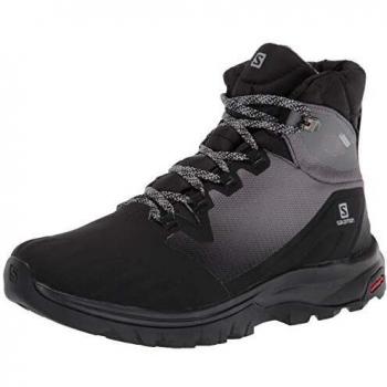 VAYA Blaze Mid‑Boot for Women – Salomon, Black/Blue, UK 6
