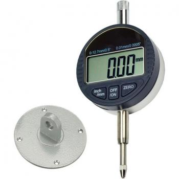 Indicador de Escala 0‑0,8 mm con Soporte Magnético y Dial Digital