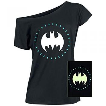 Batman Kreis-Logo Damen Loose-Shirt