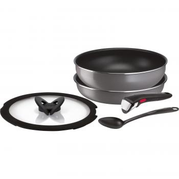 Tefal Gas Stove Fry-Pot and Pan Duo – Easy‑Remove Handles, Healthy Material