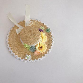 Girls' Handmade Straw Panama Hat