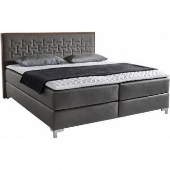 INOSIGN Coos Boxspringbett, elegantes Kopfteildesign