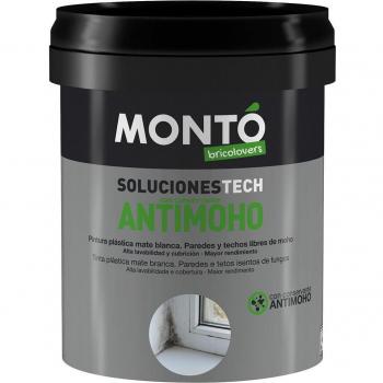 Pintura Antimoho Blanca Ecológica Transpirable de Cal y Resinas Orgánicas para Interiores 750 ml