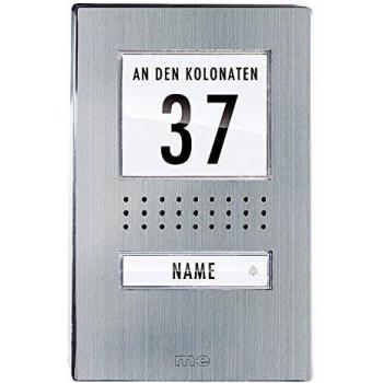 M-e modern-electronics AUSSENSTATION ADV-110.1 1 FAM. EDELSTAHL
