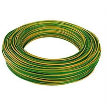 FS17 Cavo Elettrico Unipolare 450 V, 1×6 mm², Giallo/Verde 100 m