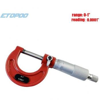 Micrómetro 100 mm con Puntas Carburo 0‑4