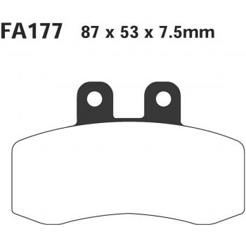 Bremsbeläge EBC Brakes FA177 – Aprilia Scarab-Modell
