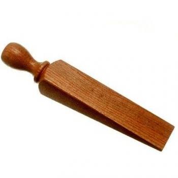 Wooden Door Stop Wedge 6 1/2 Inch