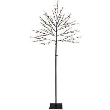 200‑LED Glitzernder Kirschblütenbaum Lichtkugel – Gartenstand (Globus 39129)
